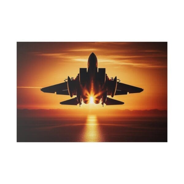 60908 - Sunset Fly Over - Canvas, Stretched Ready to Hang! - Image 3