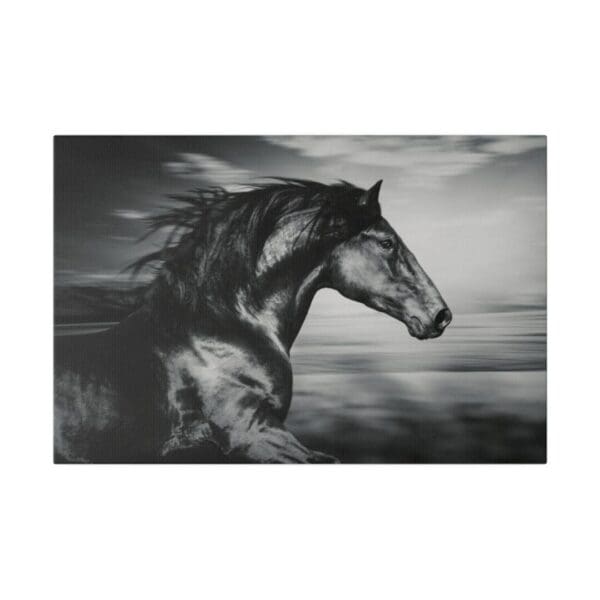 10067 - Horse Blaze - Canvas, Stretched Ready to Hang. - Image 4