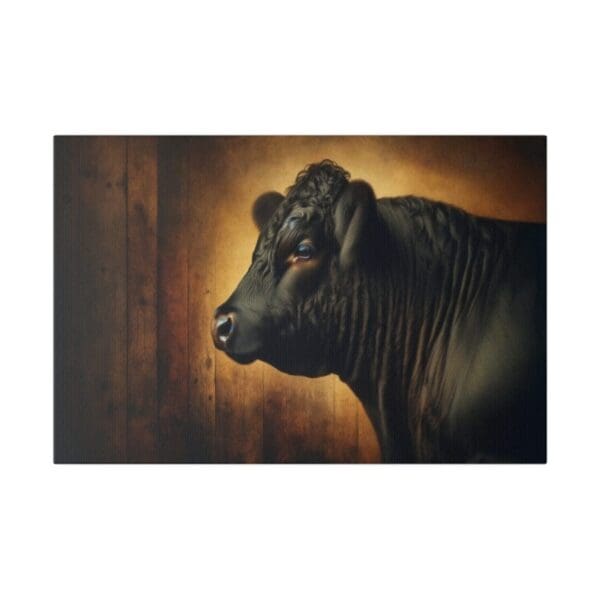 50117 - Angus Profile - Canvas, Stretched Ready to Hang. - Image 4