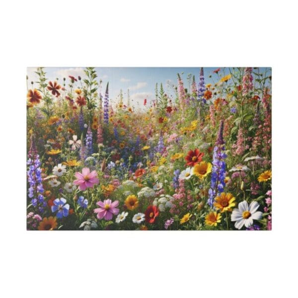 50301 - Wildflower Patch - Canvas, Stretched Ready to Hang. - Image 4