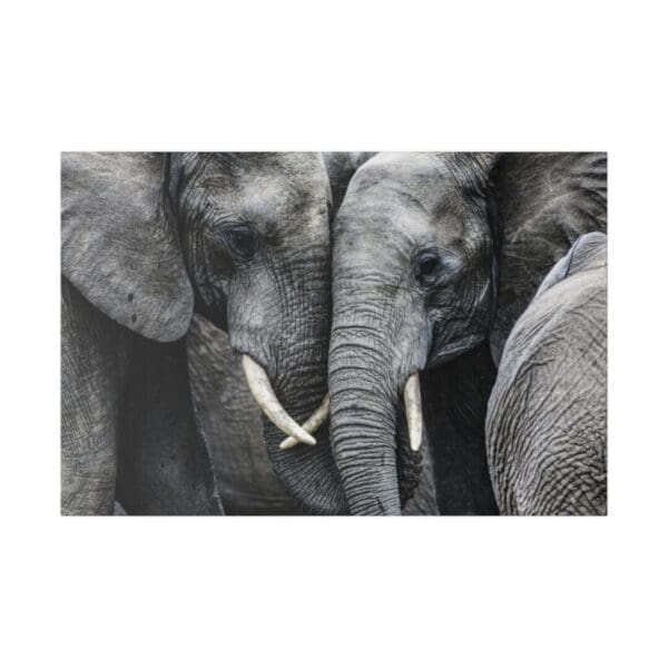 10346 - Elephant Love - Canvas, Stretched Ready to Hang. - Image 5