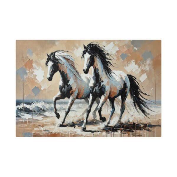 50523 - Paints On Beach - Canvas, Stretched Ready to Hang. - Image 4