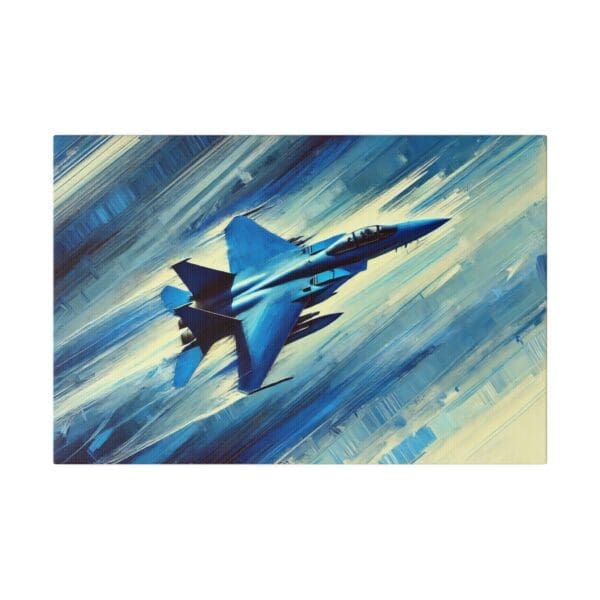 60932 - F-15 Blue Darter - Canvas, Stretched Ready to Hang! - Image 5