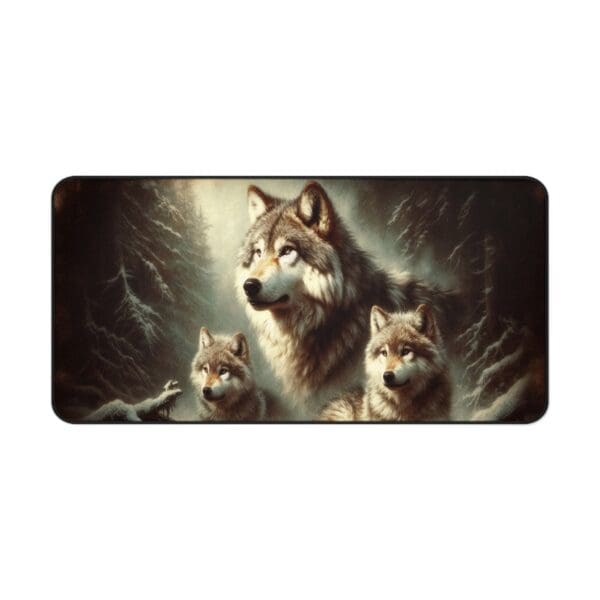 80254DM - Desk Pad (16"x32") 3mm Thick, Anti Slip Backing.