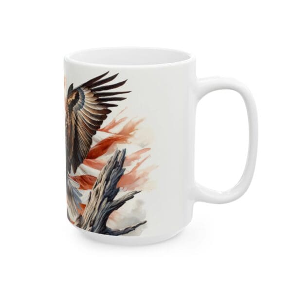 70314CC15W - 15oz Ceramic Mug, USA - Image 3
