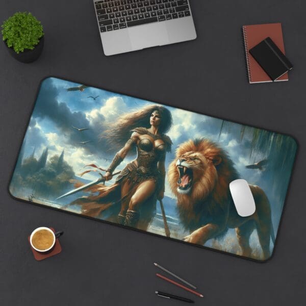 30501DM - Desk Pad (16"x32") 3mm Thick, Anti Slip Backing. - Image 2