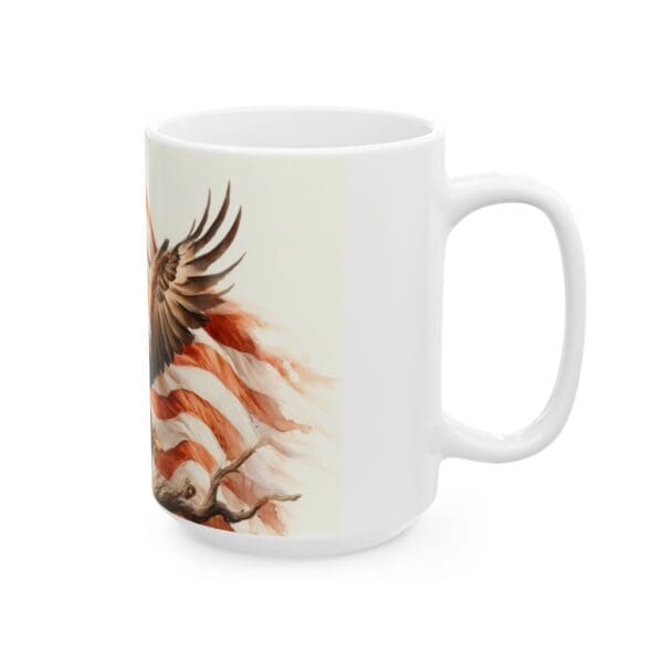 70313CC15W - 15oz Ceramic Mug, USA - Image 3