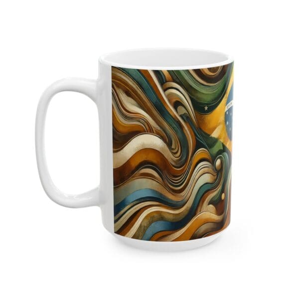 80014CC15W - 15oz Ceramic Mug, Brazil - Image 2