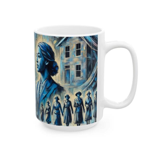 70498CC15W - 15oz Ceramic Mug, Rosa Parks, Ethnic - Image 2