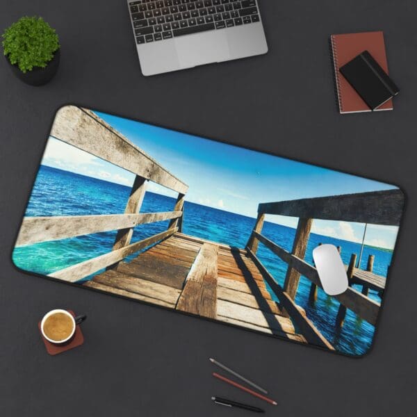 70110DM - Desk Pad (16"x32") 3mm Thick, Anti Slip Backing. - Image 2