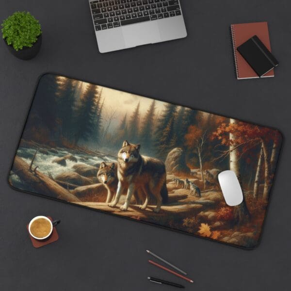 80246DM - Desk Pad (16"x32") 3mm Thick, Anti Slip Backing. - Image 2