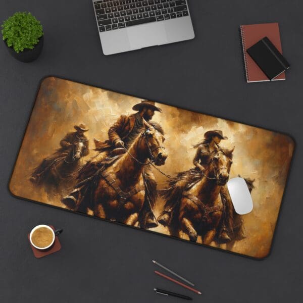 30803DM - Desk Pad (16"x32") 3mm Thick, Anti Slip Backing. - Image 2