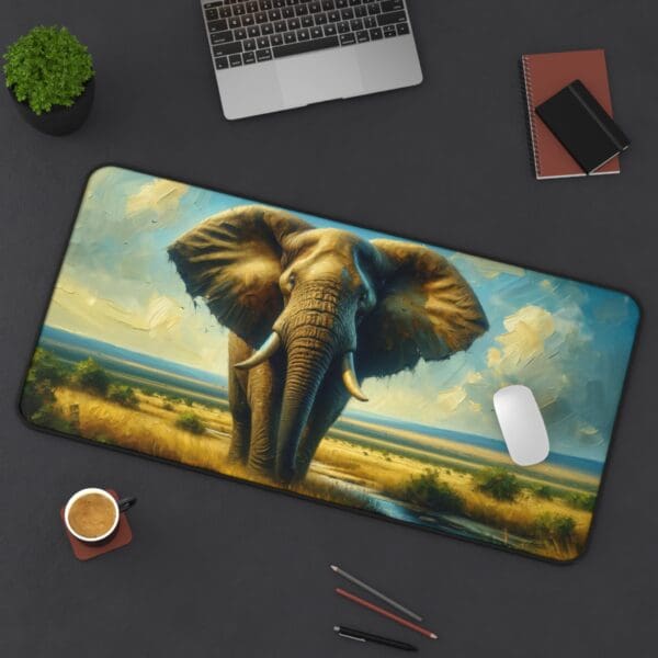 30402DM - Desk Pad (16"x32") 3mm Thick, Anti Slip Backing. - Image 2