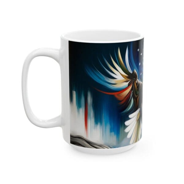 70315CC15W - 15oz Ceramic Mug, USA - Image 2