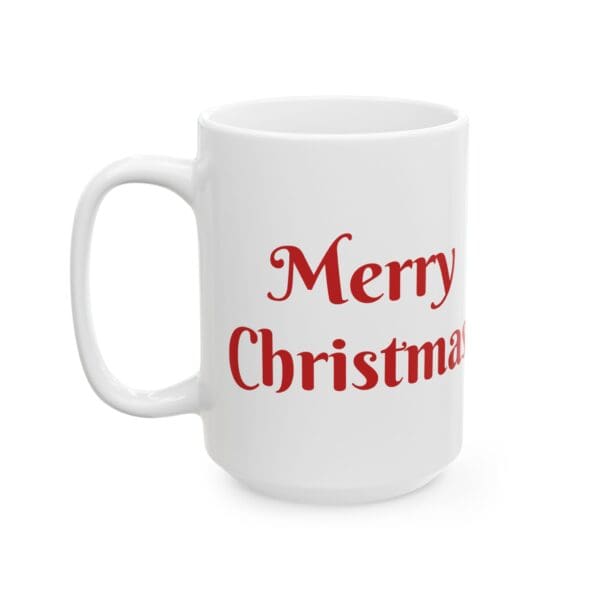 97055CC15W - 15oz Ceramic Mug, Merry Christmas - Image 2