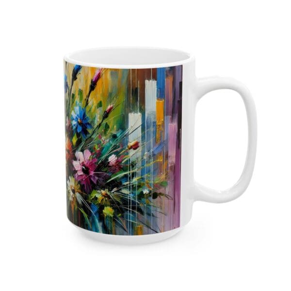 50310CC15W - 15oz Ceramic Mug, Wildflower Blast II - Image 2