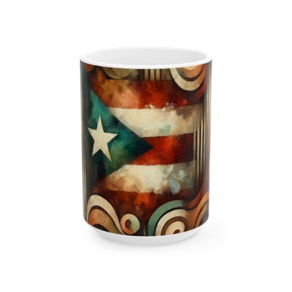 80008CC15W - 15oz Ceramic Mug, Puerto Rico