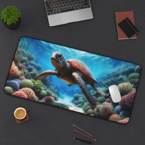 50818DM - Desk Pad (16"x32") 3mm Thick, Anti Slip Backing. - Image 2