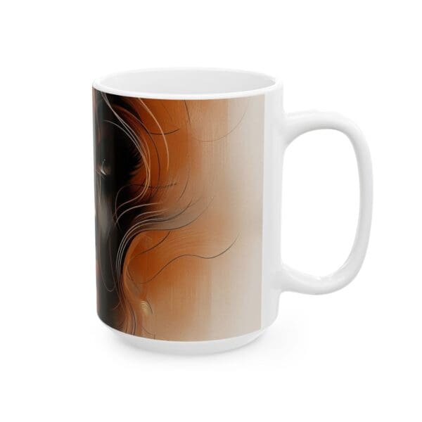 70402CC15W - 15oz Ceramic Mug, Orange Seduction, Ethnic - Image 2