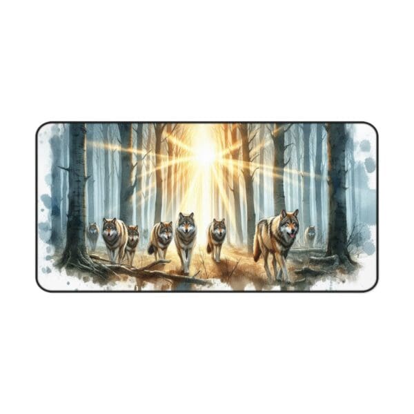 80221DM - Desk Pad (16"x32") 3mm Thick, Anti Slip Backing.