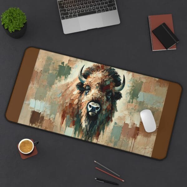50000DM - Desk Pad (16"x32") 3mm Thick, Anti Slip Backing. - Image 2