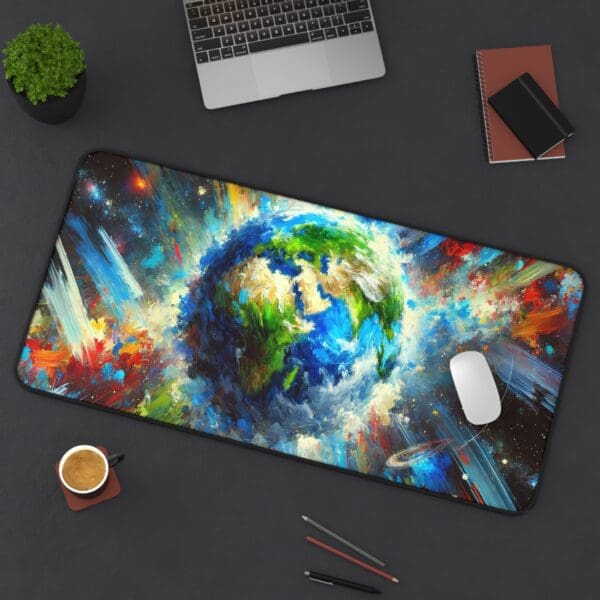 60800DM - Desk Pad (16"x32") 3mm Thick, Anti Slip Backing. - Image 2