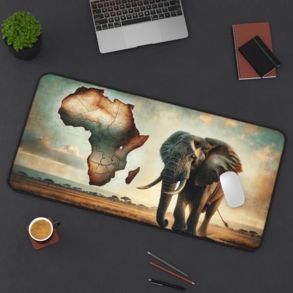 30401DM - Desk Pad (16"x32") 3mm Thick, Anti Slip Backing. - Image 2