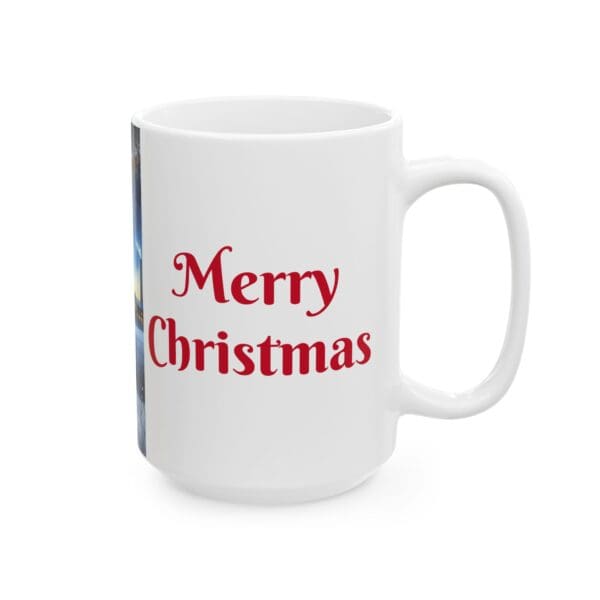 97049CC15W - 15oz Ceramic Mug, Merry Christmas - Image 3