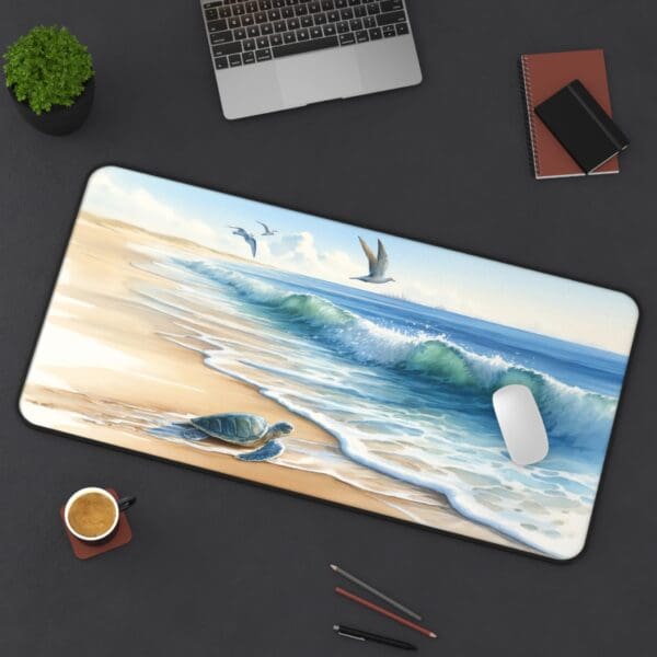 30902DM - Desk Pad (16"x32") 3mm Thick, Anti Slip Backing. - Image 2