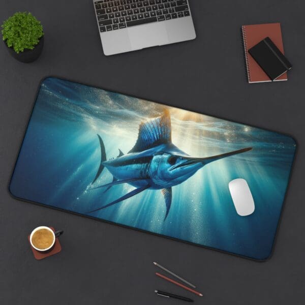 50823DM - Desk Pad (16"x32") 3mm Thick, Anti Slip Backing. - Image 2