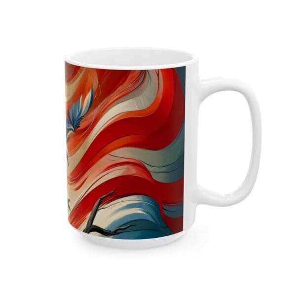70316CC15W - 15oz Ceramic Mug, USA - Image 3