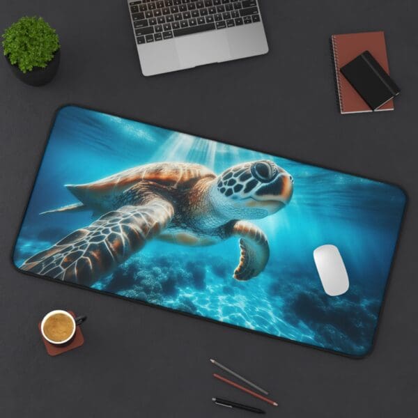 50821DM - Desk Pad (16"x32") 3mm Thick, Anti Slip Backing. - Image 2