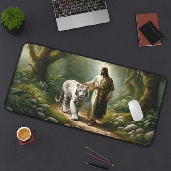 30506DM - Desk Pad (16"x32") 3mm Thick, Anti Slip Backing. - Image 2