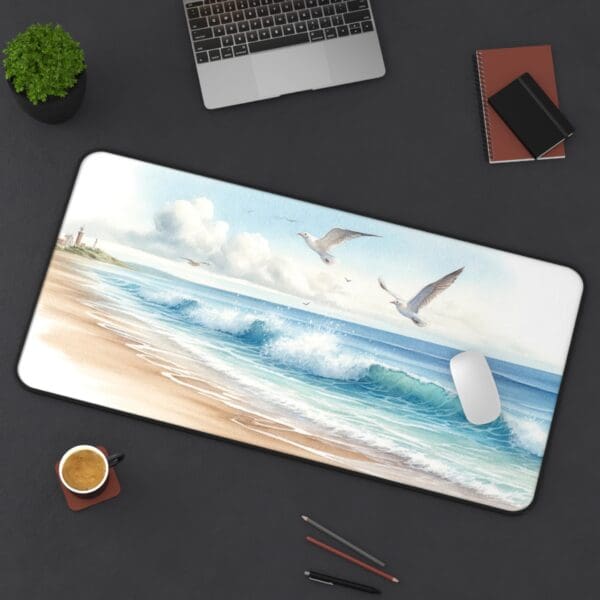30901DM - Desk Pad (16"x32") 3mm Thick, Anti Slip Backing. - Image 2
