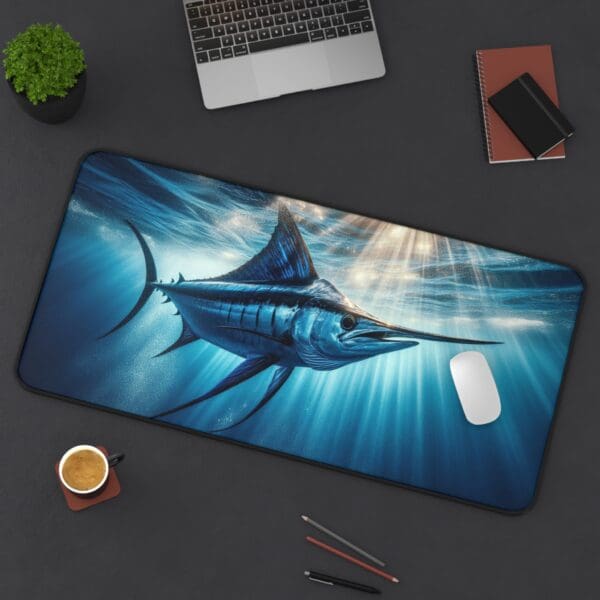 50822DM - Desk Pad (16"x32") 3mm Thick, Anti Slip Backing. - Image 2