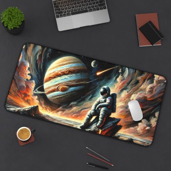 60803DM - Desk Pad (16"x32") 3mm Thick, Anti Slip Backing. - Image 2