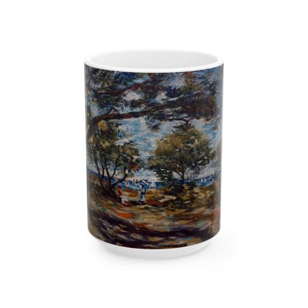 10296CC15W - 15oz Ceramic Mug, RENOIR - THAILAND