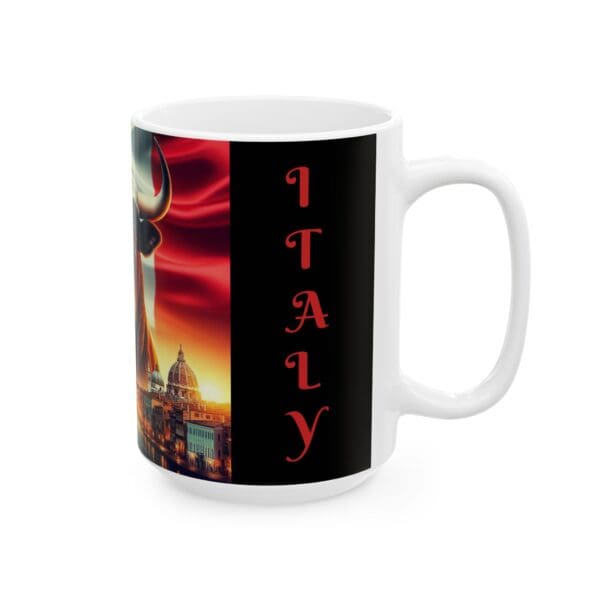 40228CC15W - 15oz Ceramic Mug, Italy - Image 3