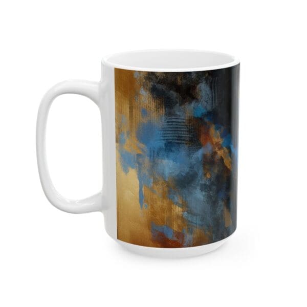 70420CC15W - 15oz Ceramic Mug, Lady Blue, Ethnic - Image 3