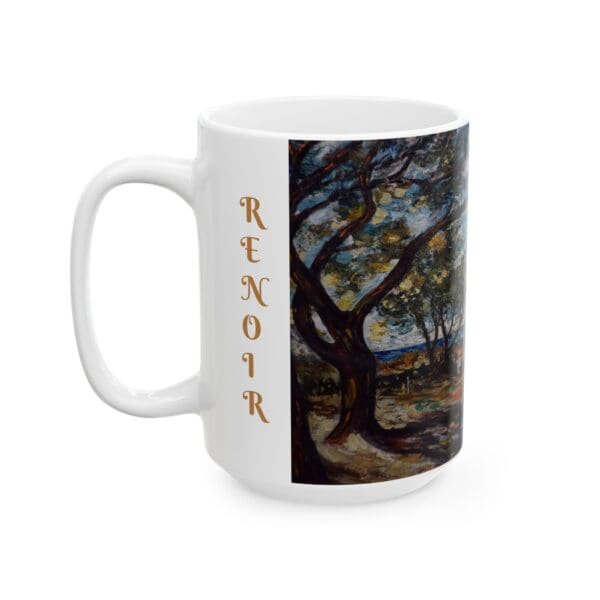 10296CC15W - 15oz Ceramic Mug, RENOIR - THAILAND - Image 3