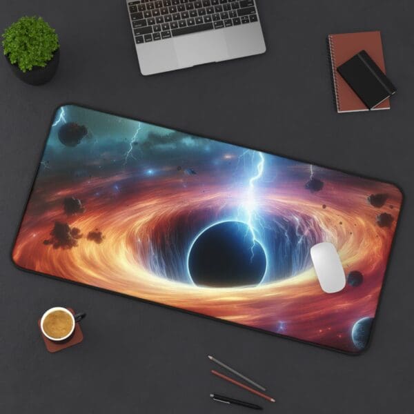 60899DM - Desk Pad (16"x32") 3mm Thick, Anti Slip Backing. - Image 2