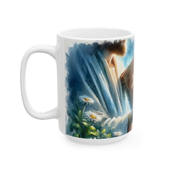 60009CC15W - 15oz Ceramic Mug, Jesus Sun Bible - Image 2