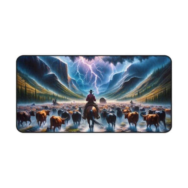 60520DM - Desk Pad (16"x32") 3mm Thick, Anti Slip Backing.