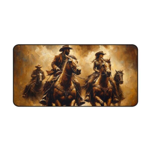 30803DM - Desk Pad (16"x32") 3mm Thick, Anti Slip Backing.