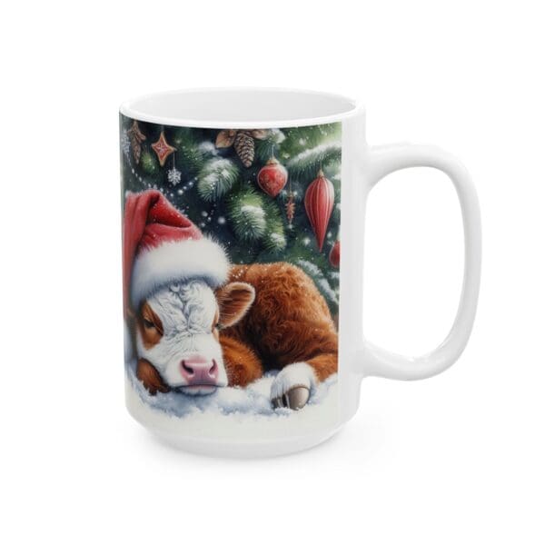 97055CC15W - 15oz Ceramic Mug, Merry Christmas - Image 3