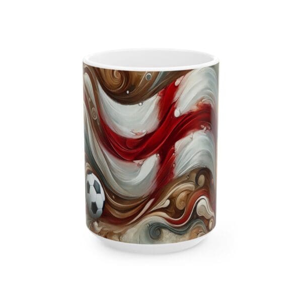 80015CC15W - 15oz Ceramic Mug, England
