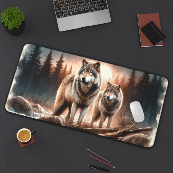80243DM - Desk Pad (16"x32") 3mm Thick, Anti Slip Backing. - Image 2