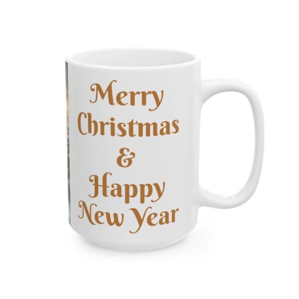 97048CC15W - 15oz Ceramic Mug, Merry Christmas - Image 3