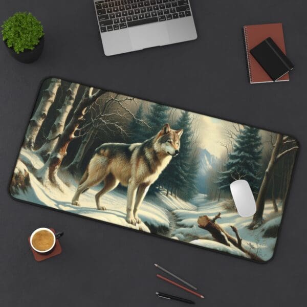80200DM - Desk Pad (16"x32") 3mm Thick, Anti Slip Backing. - Image 2