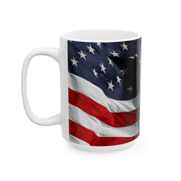 10102CC15W - 15oz Ceramic Mug, USA - Image 2